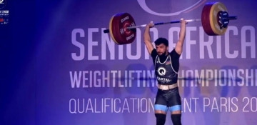 Azerbaijan's weightlifter claims gold at 33rd African Weightlifting Championships