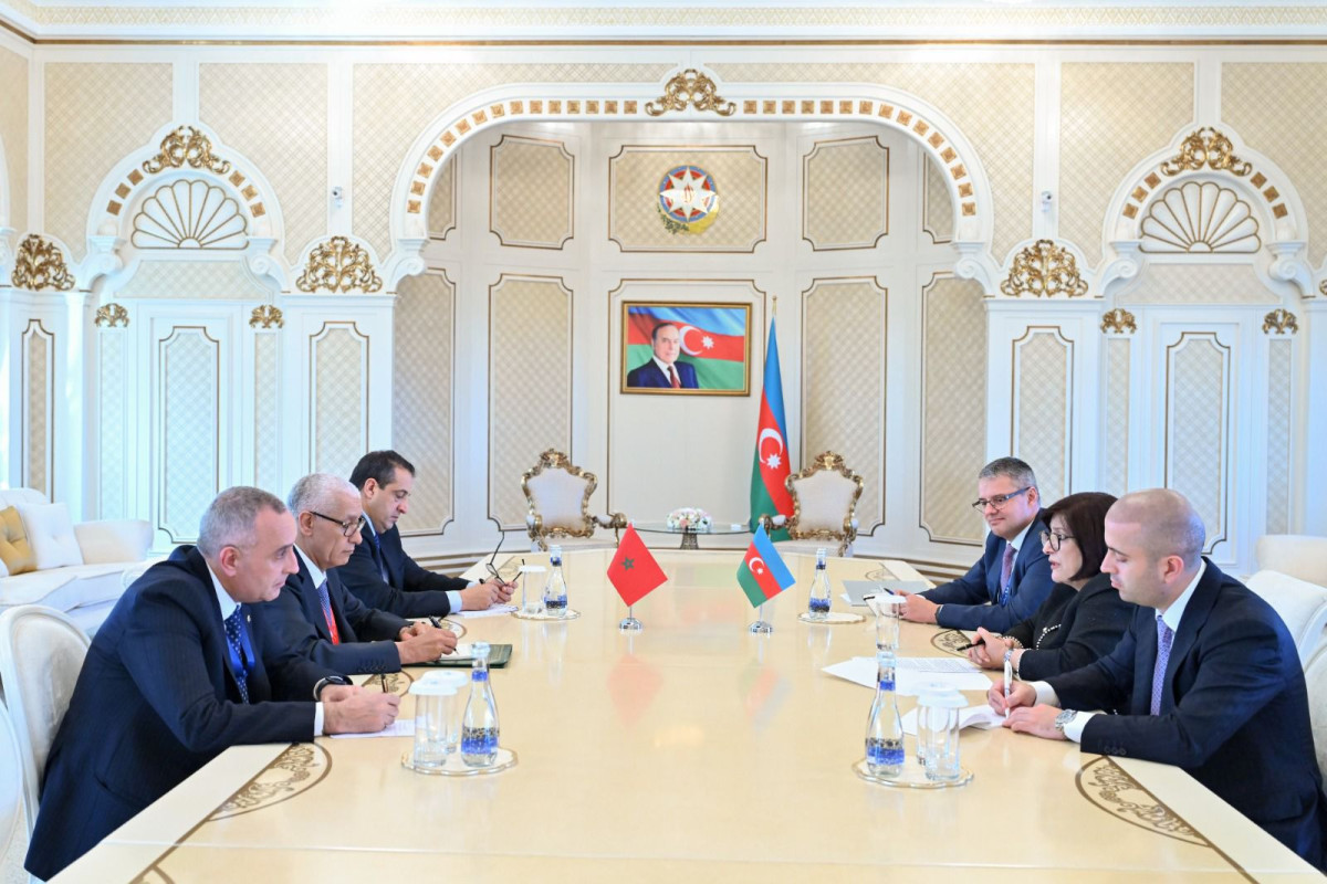 Speaker of Azerbaijani Parliament met with Head of Moroccan House of representatives meet