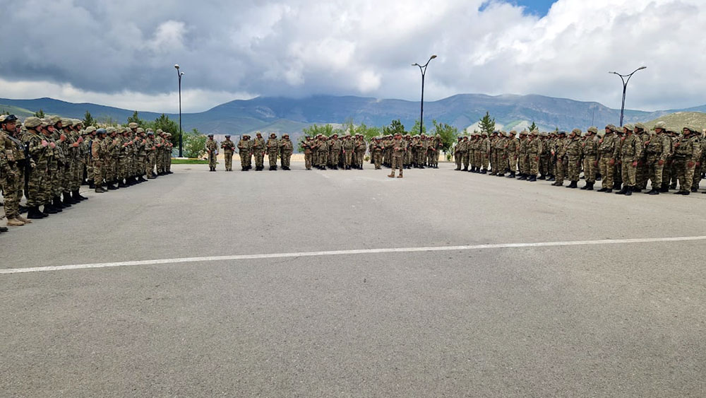 Azerbaijan continues training sessions for reservists
