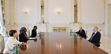 President Ilham Aliyev receives Secretary-General of International Civil Defence Organization