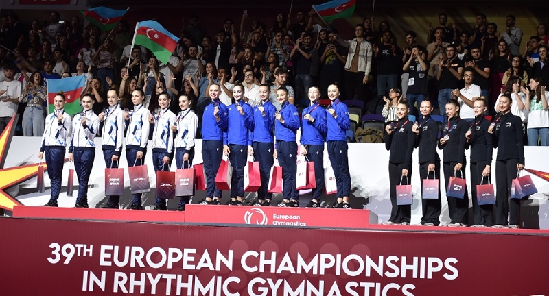 Azerbaijan gymnastics team claims European crown
