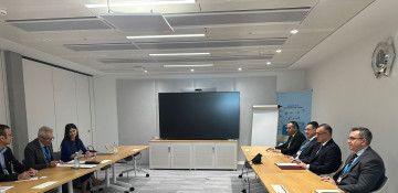 Azerbaijani delegation meets with Global Fund