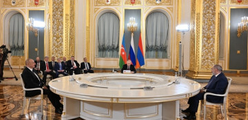 Moscow hosts trilateral Summit of Azerbaijani, Russian and Armenian leaders