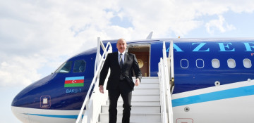 President Ilham Aliyev embarked on visit to Moldova