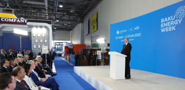 President Ilham Aliyev: It is planned to transport wind energy generated from the Azerbaijani sector of the Caspian Sea to European markets