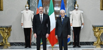 President Ilham Aliyev: Current level of Azerbaijan-Italy relationship based on mutual trust and good traditions is satisfying