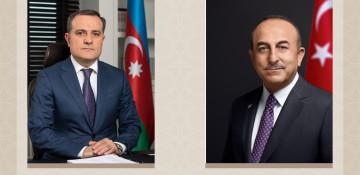 Azerbaijan’s foreign minister hold phone talks with his former Turkish counterpart