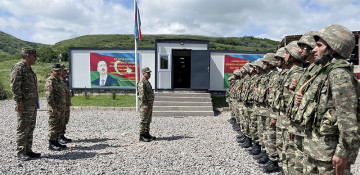Azerbaijan commissions new military facilities in its liberated territories
