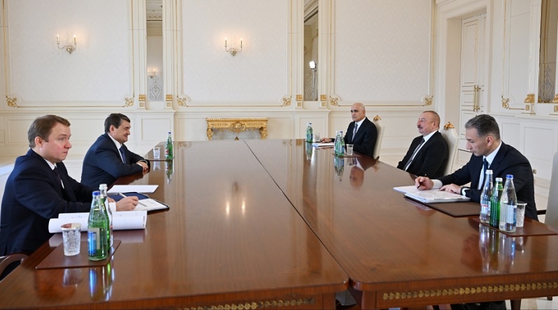 President Ilham Aliyev receives aide to President of Russia