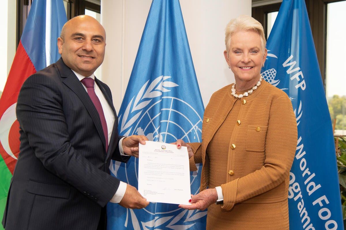 Azerbaijani ambassador to Italy presents Letter of Credence to Executive Director of World Food Programme
