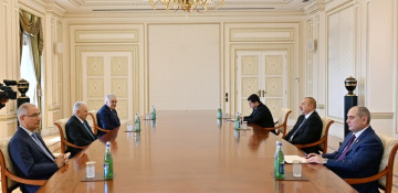 President Ilham Aliyev receives First Deputy Chairman of Türkiye’s Justice and Development Party Binali Yıldırım
