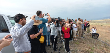 International travelers view demining operation in Azerbaijan’s Aghdam (VIDEO)