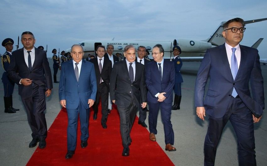Prime Minister of Pakistan arrives in Azerbaijan on official visit