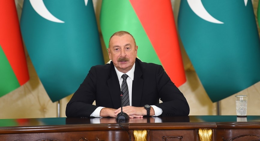  President Ilham Aliyev: Pakistan and Azerbaijan are countries, which always stand shoulder to shoulder 