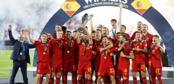 Spain win 2023 UEFA Nations League title after penalties