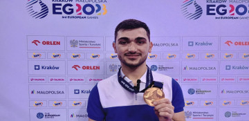 Azerbaijan wins first medal at 3rd European Games