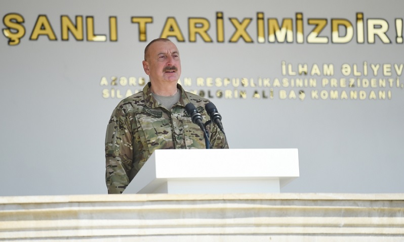 ‘We are significantly increasing and will continue to increase our combat capabilities’: Azerbaijani President 