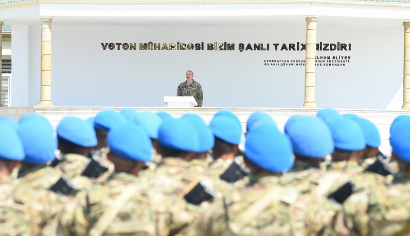 President Ilham Aliyev: After second Karabakh war, process of army building picked up further pace
