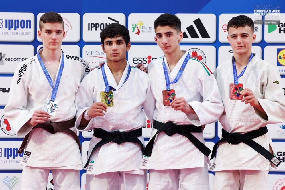 Azerbaijani judokas take four golds on Day 1 of European Championships Cadets (PHOTO)