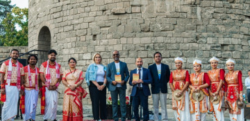 Yoga at the Maiden Tower: Embassy of India promotes wellness in historic Baku