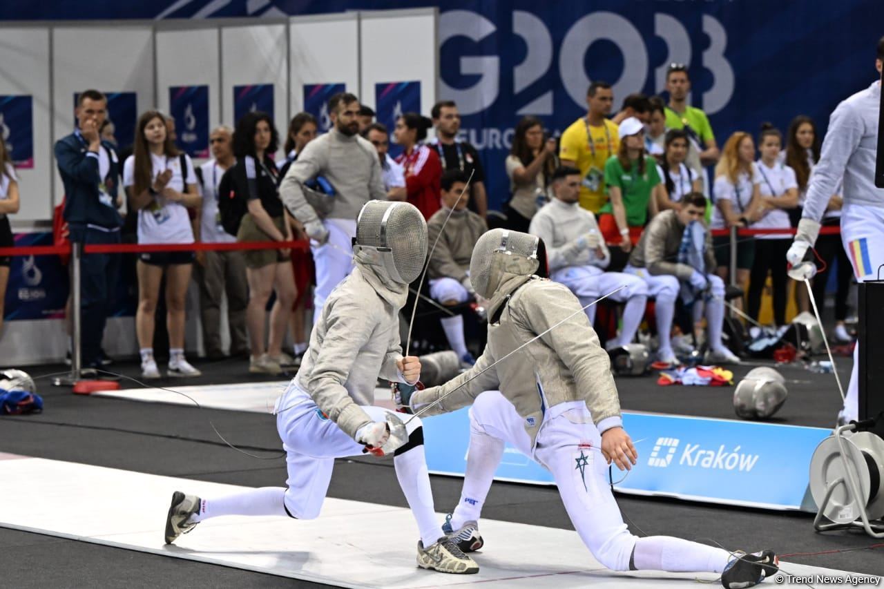 Two Azerbaijani fencers reach playoffs of European Games 2023 in Poland