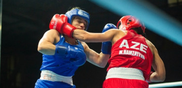Azerbaijani boxer defeats Armenian rival in 3rd European Games