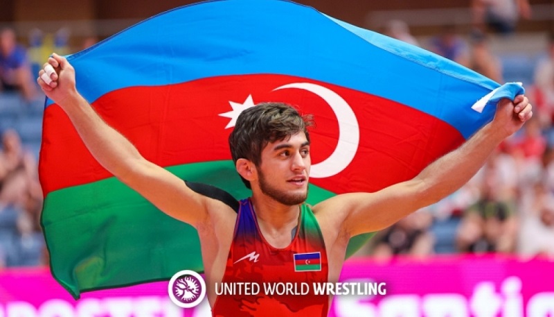 Azerbaijan wrestler crowned European junior champion