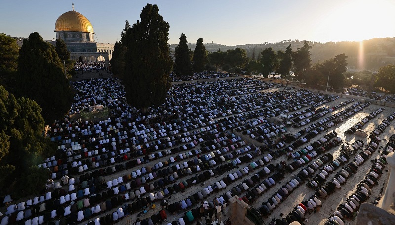In Photos: Muslims worldwide celebrate Eid al-Adha