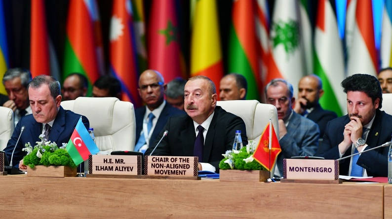 Azerbaijani President: If Armenia is really interested in achieving peace in the region, then its armed forces must completely leave Karabakh