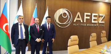 Belgian MP visits Azerbaijan's Alat Free Economic Zone