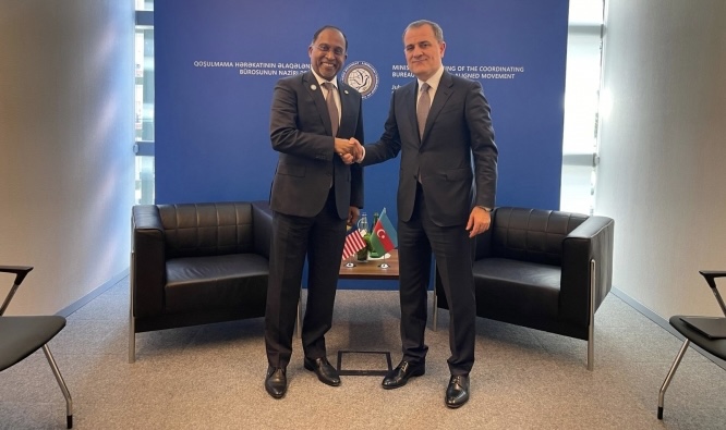 Azerbaijani, Malaysian FMs meet in Baku