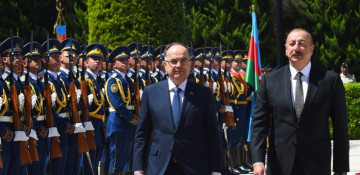 Official welcome ceremony held for President of Albania Bajram Begaj (PHOTO)