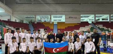 Young Azerbaijani taekwondo fighters claim four medals on Day 2 of Turkish Open 2023