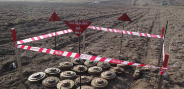 Azerbaijan’s ANAMA neutralized 21 landmines in liberated territories