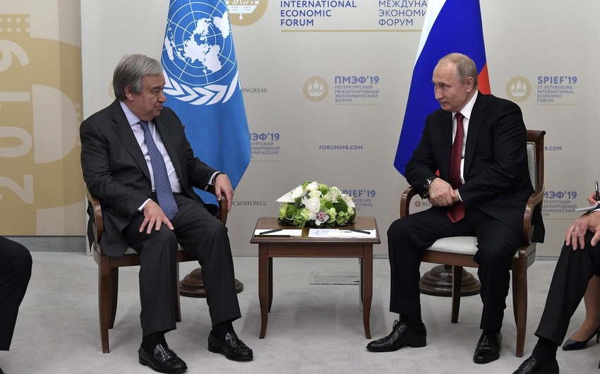 UN Secretary-General sends letter to Vladimir Putin on Black Sea Initiative