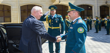 Head of Azerbaijan's SBS received Israeli Minister of Defense