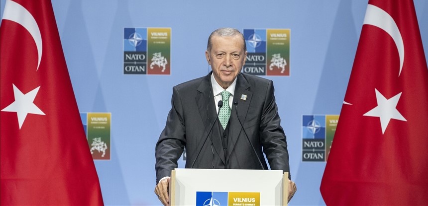 Sweden's accession to NATO at discretion of Turkish parliament: President Erdogan