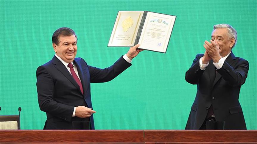 Mirziyoyev sworn in as president of Uzbekistan