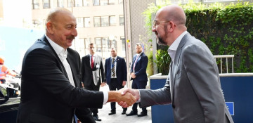 President Ilham Aliyev held meeting with President of European Council Charles Michel in Brussels (UPDATED)
