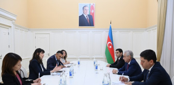 Azerbaijan`s Deputy Prime Minister meets with UN Resident Coordinator in Azerbaijan