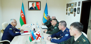 Azerbaijani and Georgian Defense Ministries’ representatives met