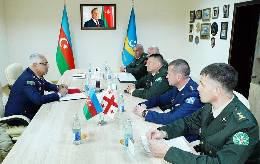 Azerbaijani and Georgian Defense Ministries’ representatives met