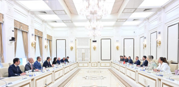 Azerbaijan's Milli Majlis Chair meets with head of GNAT External Relations Committee