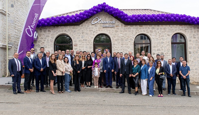 (Ad) Azercell celebrates the first anniversary of its Exclusive office in Shusha!