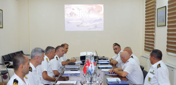 Azerbaijani and Turkish Naval Forces' representatives hold 9th Staff Session