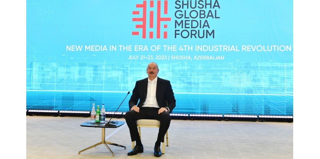 Shusha hosted opening ceremony of Global Media Forum, President Ilham Aliyev attended the opening ceremony (PHOTO)