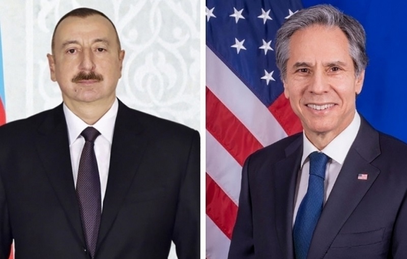 US Secretary of State Blinken makes phone call to President Ilham Aliyev
