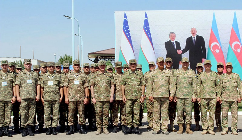 Azerbaijani servicemen attend UZAZ-2023 exercises in Uzbekistan