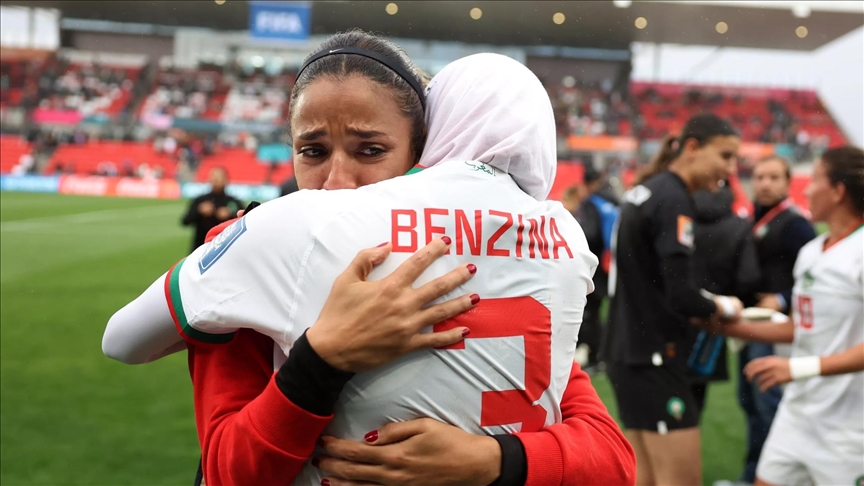 Morocco defender Benzina becomes 1st player to wear hijab at FIFA Women's World Cup
