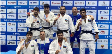 Azerbaijani judo team capture bronze at 31st FISU World University Games in Chengdu